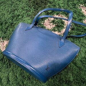 Louis Vuitton Saint Jacques Epi Leather Tote – Blue